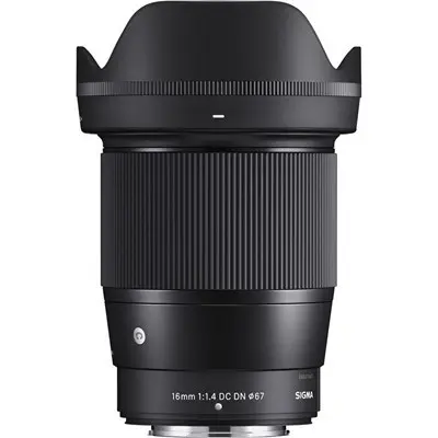 [SH4402975-9] Sigma 16mm f/1.4 DC DN Contemporary Fuji X Lens - Grade 9