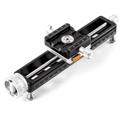 [N-151133] NiSi Quick Adjustment Macro Focusing Rail NM-200S w/- 360 Degree Rotating Clamp