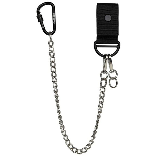 [HS-CKEYC-BLK] Hung Supply Heavy Metal Carabiner Keychain - Black