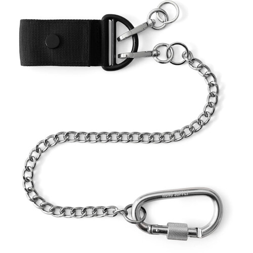 [HS-CKEYC-SIL] Hung Supply Heavy Metal Carabiner Keychain - Chrome