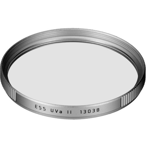 [LM13038] Leica 55mm E55 UVA II Filter Silver