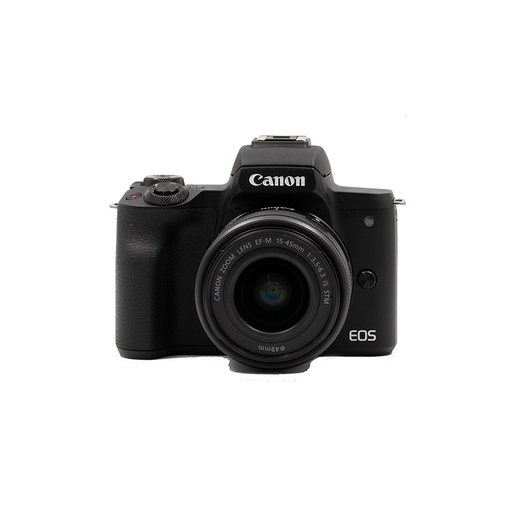 [SHM50BKK-9] Canon EOS M50 w/- EF-M 15-45mm f/3.5-6.3 IS STM lens Kit - Grade 9 