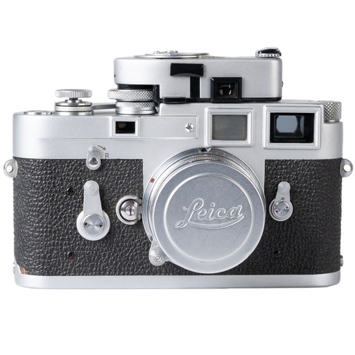 [SH10150K-8] Leica M3 Body (Single Stroke) w/- 5cm f/2 Summitar-LTM w/- M mount adapter - Grade 8