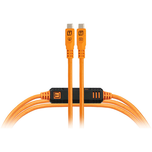 [31.CUC15G2-ORG] Tether Tools TetherPro Optima 4.6m (15') USB-C to USB-C Cable - Orange