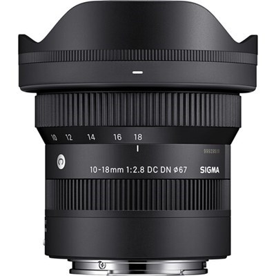 [SH4207965-0] Sigma 10-18mm f/2.8 DC DN Contemporary Lens: Sony - Grade 10