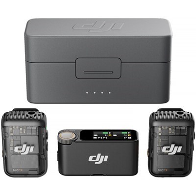[SHCP.RN.00000324-8] DJI Mic-2 (2TX + 1RX + Charging Case) - Grade 8