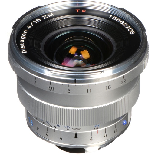 [SH1440731-9] Zeiss 18mm f/4 Distagon T* ZM lens w/- Hood - Grade 9 