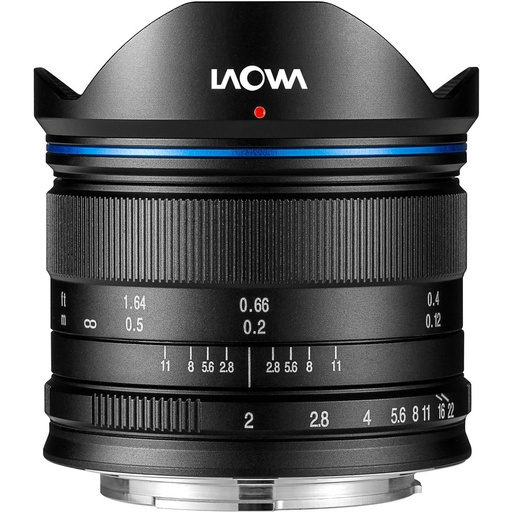 [SHVE7520MFTSTBLK-9] Laowa MFT 7.5mm f/2 Compact Dreamer Lens - Grade 9