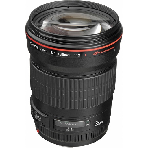 [SHC21-7331-221-9] Canon EF 135mm f/2 L USM Lens - Grade 9