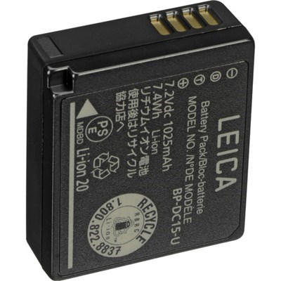 [SHLD18544-0] Leica BP-DC15 Li-ion Battery: D-Lux (Typ109) - Grade 10