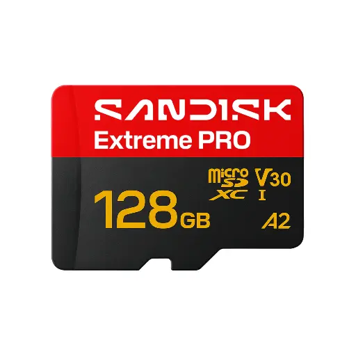 [SDSQXCJ-128G] Sandisk Extreme Pro Micro SD Card 128GB UHS-I 250MB/S