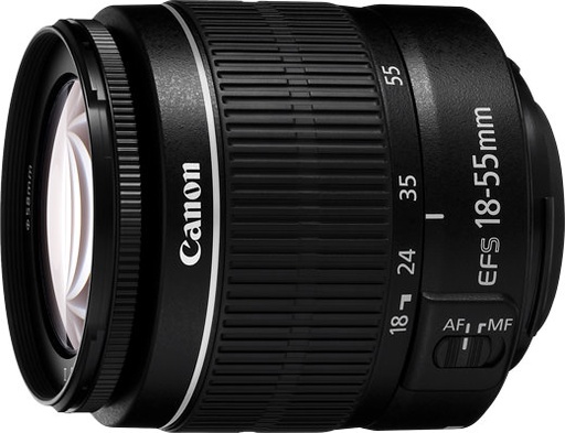 [SHEFS1855III-9] Canon EF-S 18-55mm f/3.5-5.6 MkIII non IS lens - Grade 9