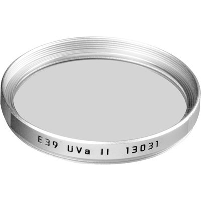 [LM13031] Leica 39mm E39 UVA II Filter - Silver