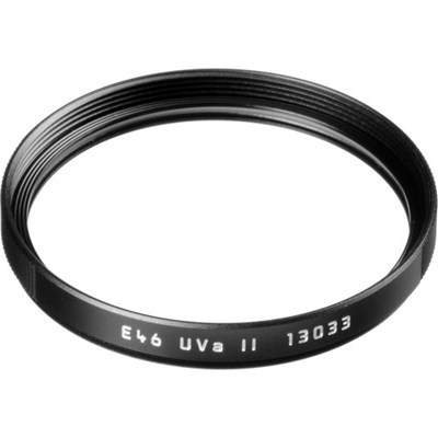 [LM13033] Leica 46mm E46 UVA II Filter - Black