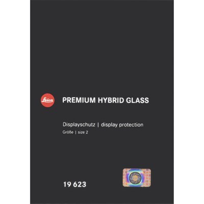 [LM19623] Leica Display Protection Size 2 Premium Hybrid Glass: M10, SL typ601, Q2 & Q3
