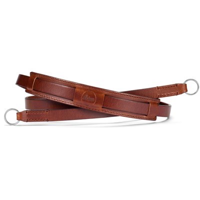 [LC19521] Leica Vintage Leather Neck Strap - Brown
