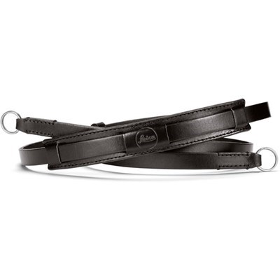 [LC19520] Leica Vintage Leather Neck Strap - Black
