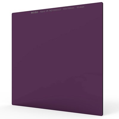 [NS6732] Nisi ND1000 Neutral Density 3.0100x100mm Nano IR 10 Stop Filter