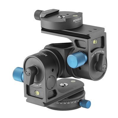 [KOPF²-BASIC] Novoflex Modular Geared Head KOPF² Starter Kit w/ QR-Coupling and Panorama Base