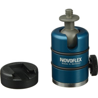 [NEIGER 19 P] Novoflex Ball Head w/ Pan Base Control & Cold Shoe Adapter