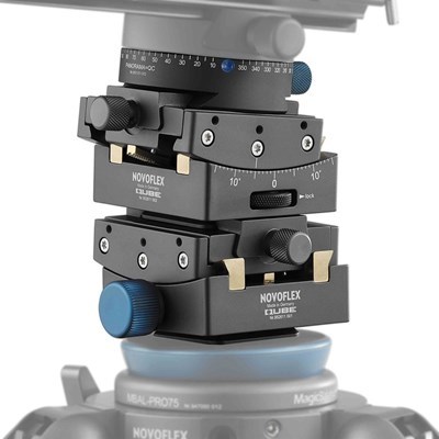 [QUBE-PRO] Novoflex Modular Goniometer Head Pro-Kit w/- Panorama Base