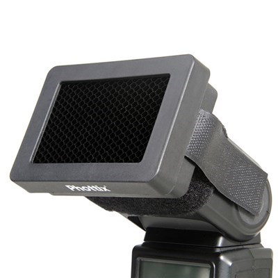 Phottix Honeycomb Grid and Gels for Hot Shoe Flashes