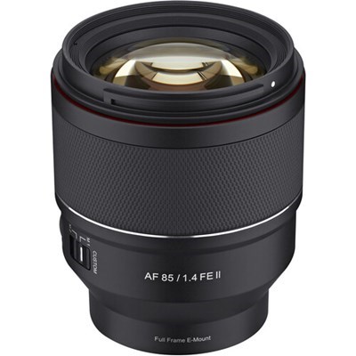 [SY88367] Samyang AF 85mm f/1.4 II Lens: Sony FE Autofocus