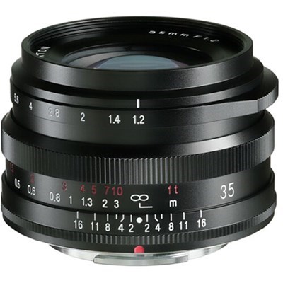 [BA369A] Voigtlander 35mm f/1.2 NOKTON Lens: Fujifilm X