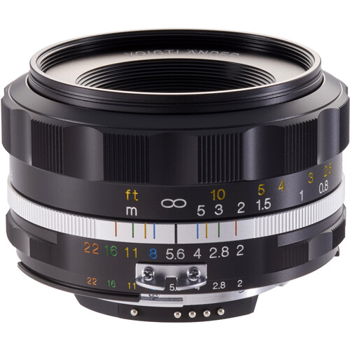 [BA229I] Voigtlander 40mm f/2 SL-IIS ULTRON Lens Black: Nikon F