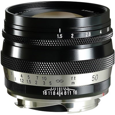 [BA368A] Voigtlander 50mm f/1.5 HELIAR Classic Lens: Leica M