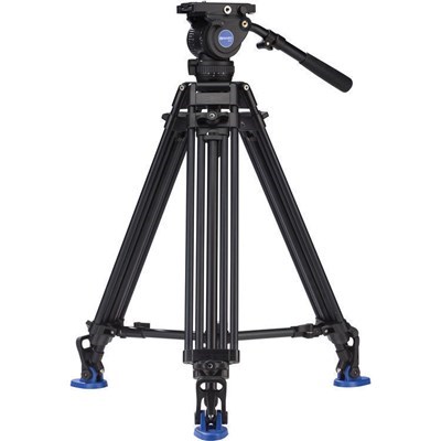 [R-BV8] Rental Benro BV8 Aluminium 2-Stage Video Tripod + BV8H Video Head