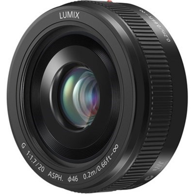 [H-H020AE-K] Panasonic 20mm f/1.7 Lumix ASPH II Lens