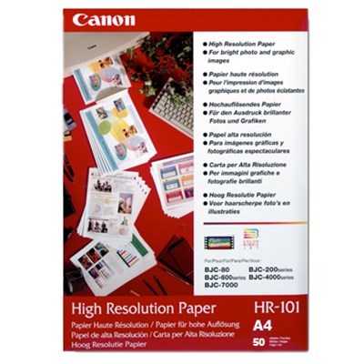 [HR101A4II] Canon A4 High Res Paper 110gsm (50 Sheets)