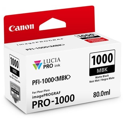 [PFI1000MBK] Canon Pro 1000 Ink - Matte Black