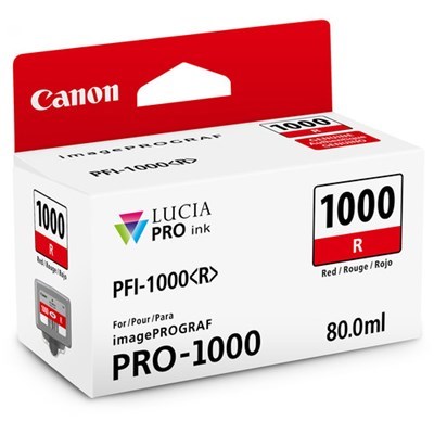 [PFI1000R] Canon Pro 1000 Ink - Red
