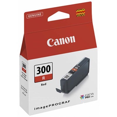 [PFI300R] Canon Pro 300 Ink - Red