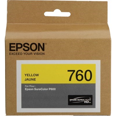 [C13T760400] Epson P600 - Yellow Ink
