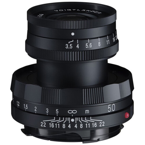 [BA385B] Voigtlander 50mm F/3.5 Type I APO-LANTHAR - Leica M - Matte Black